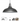 Vintage Metal Iron Grey Ceiling Pendant