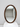 Antique Large Oval Wooden Mirror – Edwardian / Vintage Wall Mirror