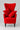 Tom Dixon Wingback Chair - Hot Red