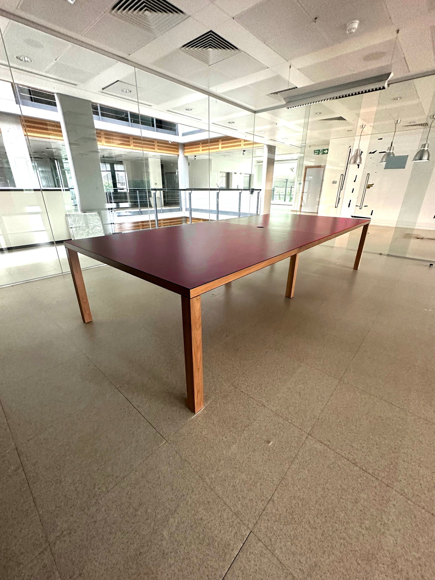 James Burleigh bespoke boardroom / meeting table