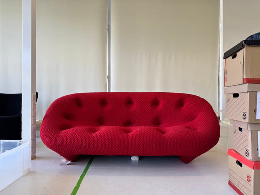 Ligne Roset by Erwan & Ronan Bouroullec Ploum High Back Red Sofa