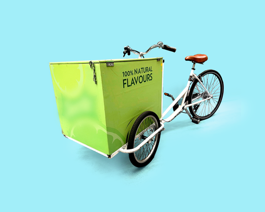 Refreshment & Promo Bike - large cooler