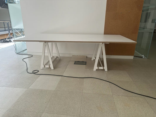 Unto This Last trestle table