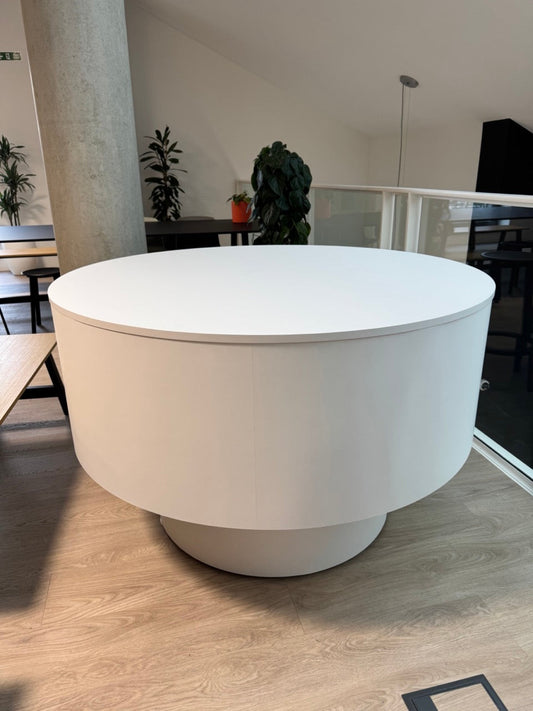 Large Round Retail Display Plynth