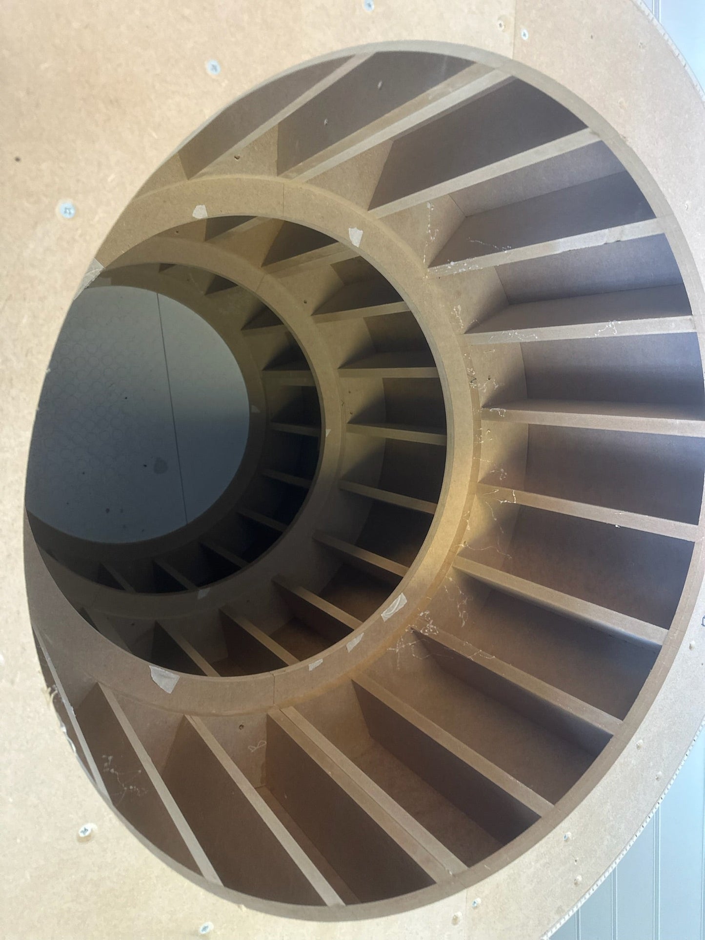 Large Round Retail Display Plynth