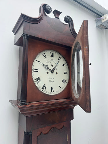 Smith, Walton Mahogany Wall Clock Antique