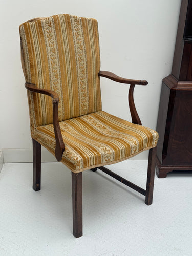 Victorian Armchair with Lion Paw Armrests