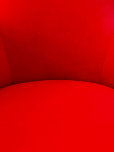 Tom Dixon Wingback Chair - Hot Red