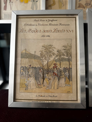 L'Histoire du Costume Féminin Français prints