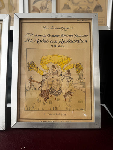 L'Histoire du Costume Féminin Français prints