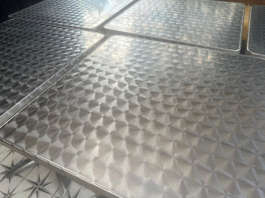 Bolero Stainless steel flip top bistro Cafe Tables