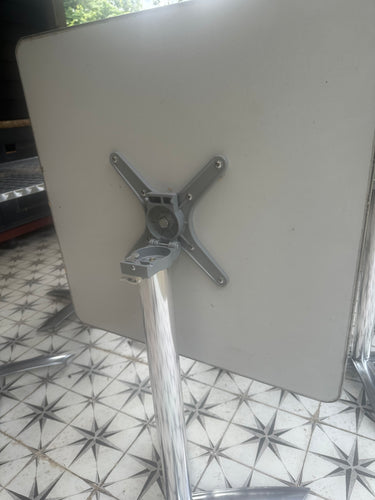 Bolero Stainless steel flip top bistro Cafe Tables