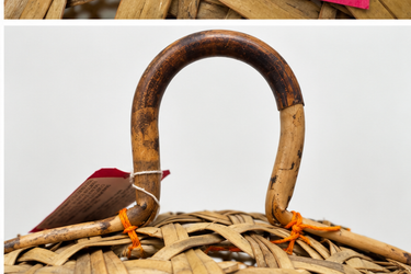 Garrett Wade Woven Bamboo Garden Cloche