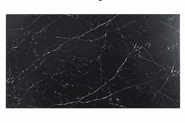 Black Marble Effect Dining Table