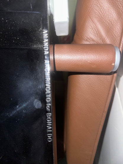 Amanda Chair for Bonaldo, Black Polycarbonate with metal legs