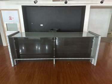 Bulo Galvanized Steel Reception Desk