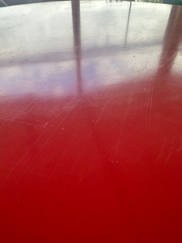 Tom Dixon Slab Table – Rare Red Finish