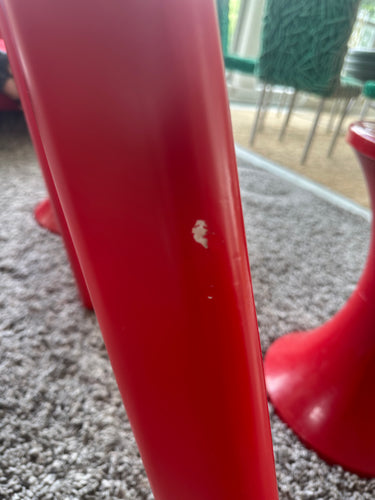 Tom Dixon Slab Table – Rare Red Finish
