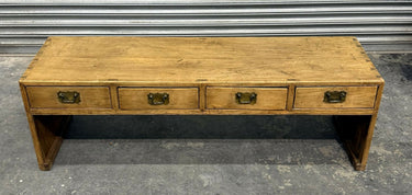 Chinese Catalpa Kang Table From Tianjin 19thc