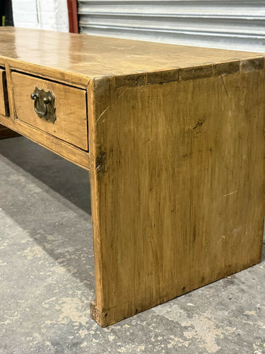 Chinese Catalpa Kang Table From Tianjin 19thc