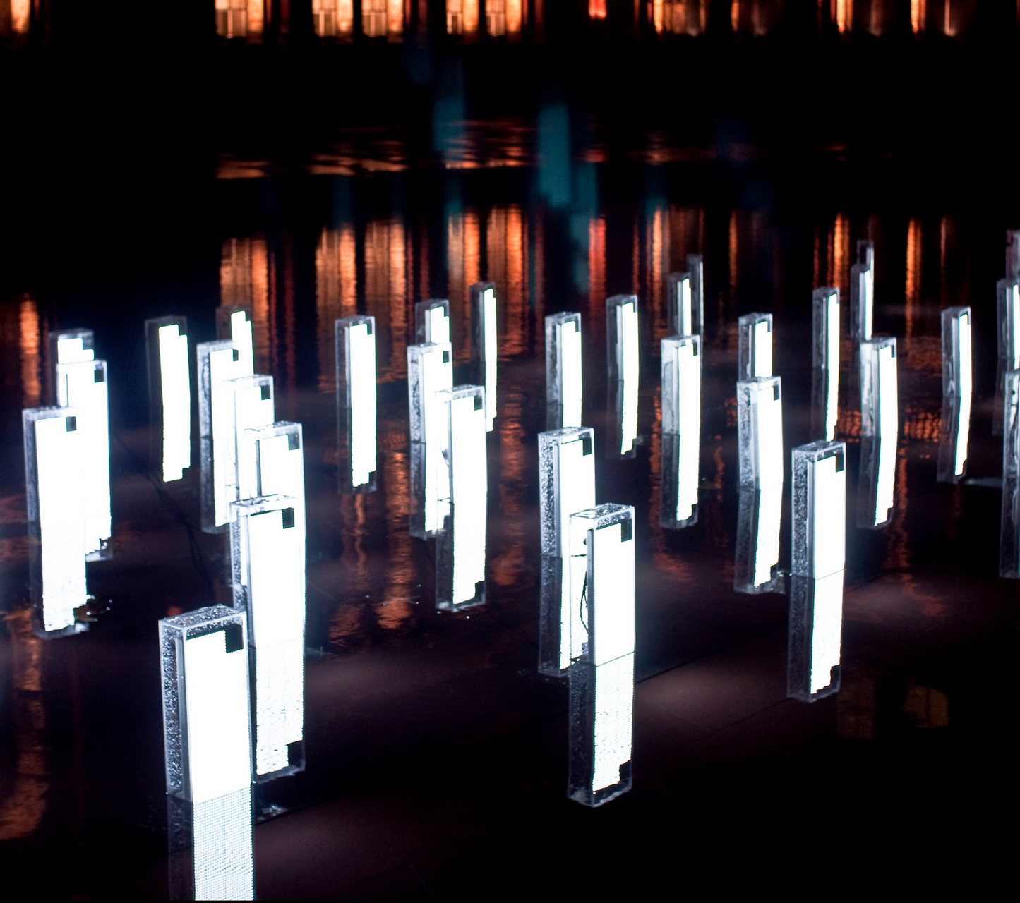 MIRROR MIRROR Interactive LED Totems