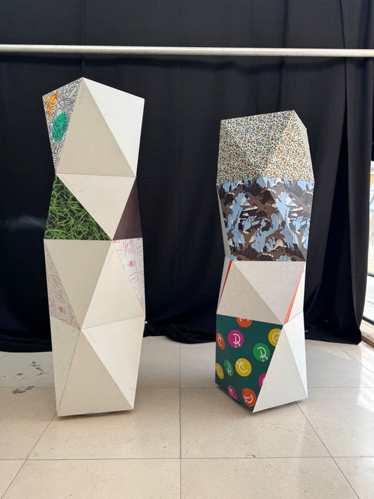 Stackable display totems -