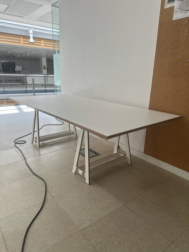 Unto This Last trestle table