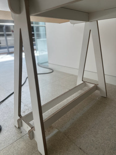 Unto This Last trestle table