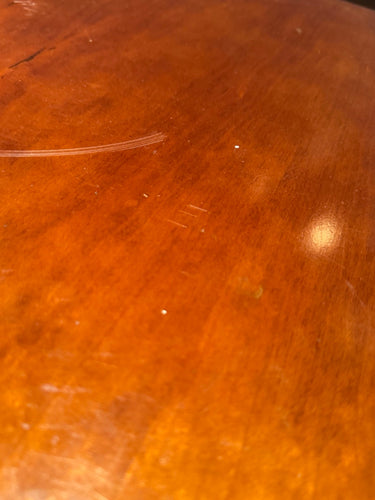 Paul Mayen Attribution style solid wooden side table