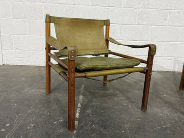 Pair Of Sirocco Lounge Chairs, Leather & Rosewood, Ab Aneby, 1960s