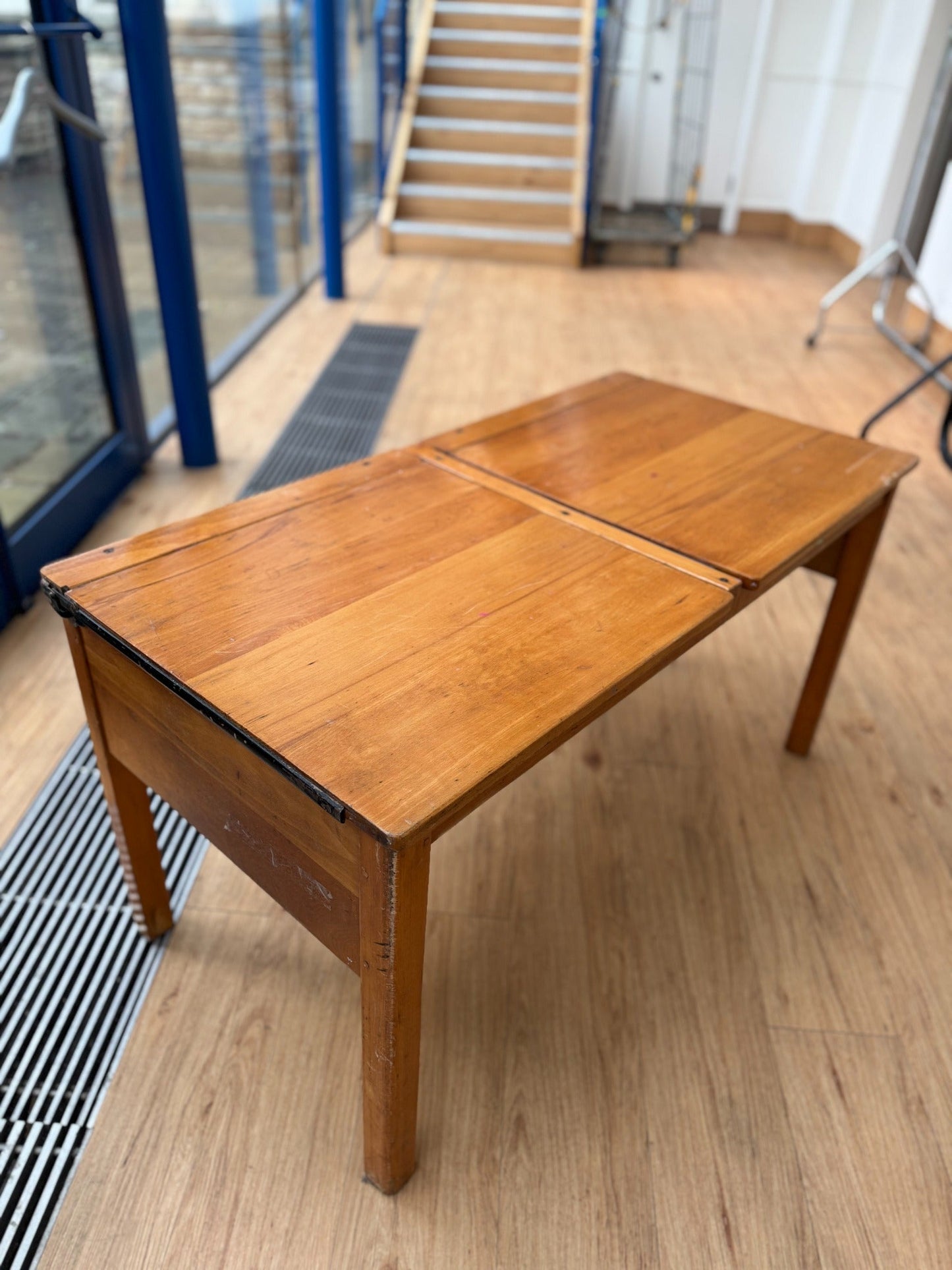 Vintage Painted School Desk