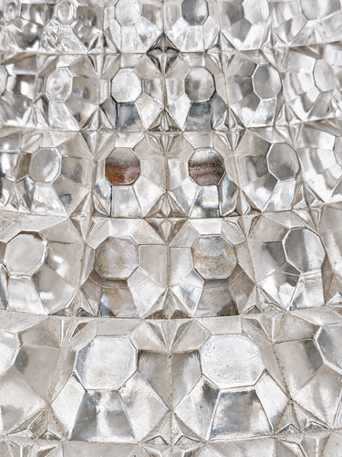 ‘Diamond Stones’ Glass Chandelier — Attributed to Baccarat, circa 1950